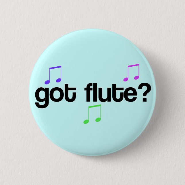Fun Got Flute Button (Front)