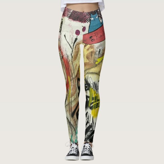 Fun Graffiti Leggings