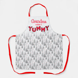 Fun Grandma Makes it Yummy Holiday Gift Apron