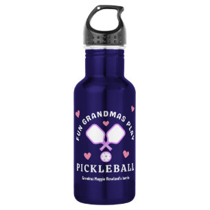 Fun Grandmas Play Pickleball Quote 532 Ml Water Bottle