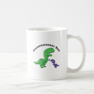 Fun Grandpa Gift Dino Lover Grandpasaurus Rex Gift Coffee Mug