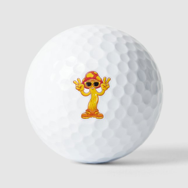 Fun Graphic Pocket-Style Pullover Golf Balls (Front)