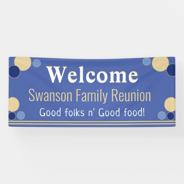 Fun! Great Family Reunion banner (Horizontal)