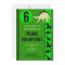 Fun Green Dinosaur Birthday Party Invitations