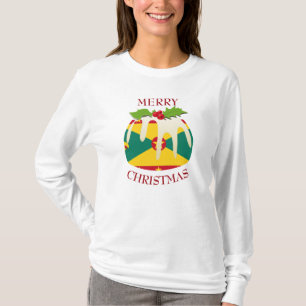 Fun GRENADA Christmas Pudding T-Shirt
