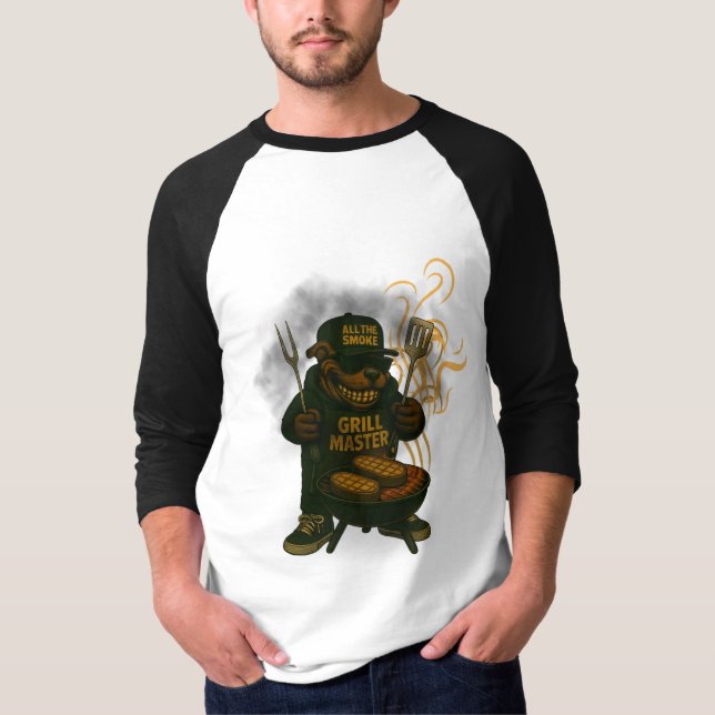 Fun Grill Master BBQ T-Shirt (Front)