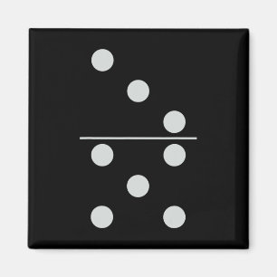 Fun Group Matching Halloween Costume Domino Domino Magnet