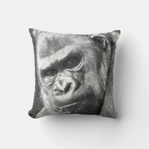 FUN GRUMPY GORILLA CUSHION