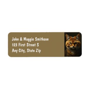 Fun Grumpy Orange Tabby Cat kitten