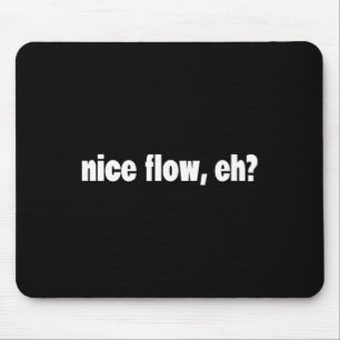 Fun Hair Meme - Sports - Hockey Hair - Flow  Mouse Mat