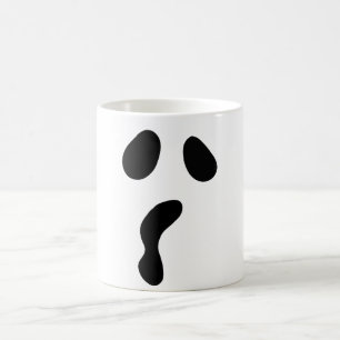 Fun Halloween boo face ghost scary Party Coffee Mug