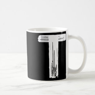 Fun Halloween Carnival Costume Letter T Green Vint Coffee Mug