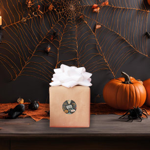 Fun Halloween Classic Round Sticker