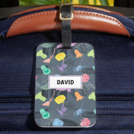 Fun Halloween customisable Luggage Tag