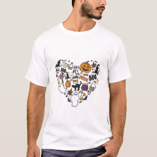 Fun Halloween Designs Halloween Heart T-Shirt