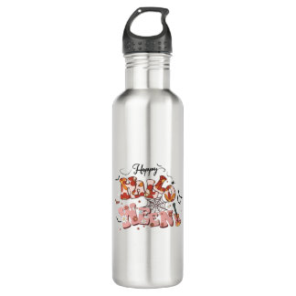 Fun Halloween Designs Happy Halloween Retro 710 Ml Water Bottle