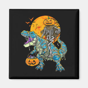 Fun Halloween Dinosaur T Rex Mummy Pumpkin Candy S Magnet