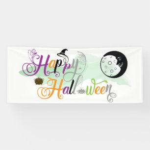 Fun Halloween Fancy Text Banner