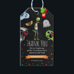 Fun Halloween Kids Birthday Party Thank You Favour Gift Tags<br><div class="desc">Fun Halloween Birthday favour gift tags! Matching party stationery and decor available in my store.</div>