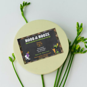 Fun Halloween Party Invitation for Adults