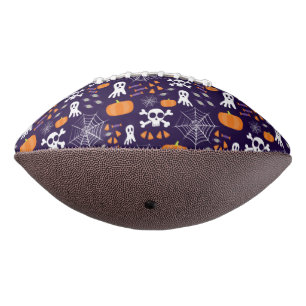 Fun Halloween Pattern American Football