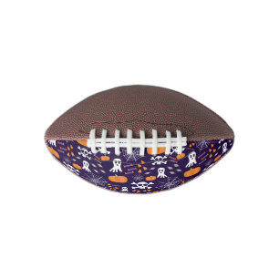Fun Halloween Pattern American Football