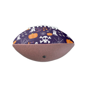 Fun Halloween Pattern American Football