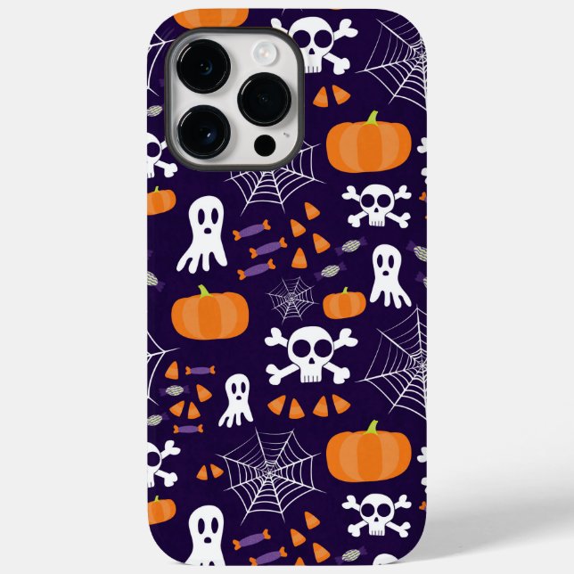 Fun Halloween Pattern Case-Mate iPhone Case (Back)