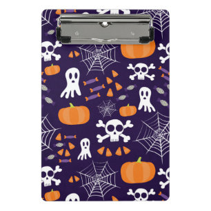 Fun Halloween Pattern Mini Clipboard