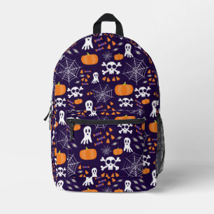 Fun Halloween Pattern Printed Backpack