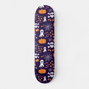 Fun Halloween Pattern Skateboard
