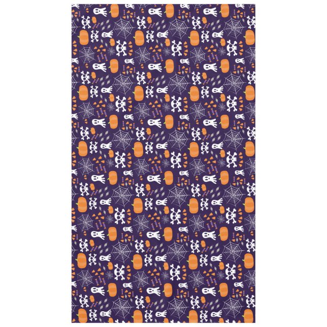 Fun Halloween Pattern Tablecloth (Front)