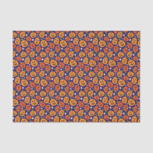 Fun Halloween Pumpkin Patterned Tissue Paper