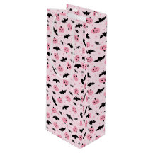 Fun Halloween Pumpkins and Bat Pattern 