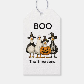 Fun Halloween Spooky Gift Tags