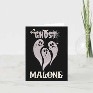 Fun Halloween Spooky Season Fall Season Cute Ghost Card