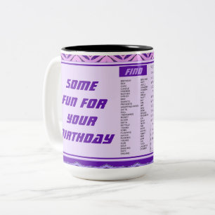 Fun Happy Birthday Mug