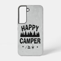 Fun Happy Camper Camping Quote Saying