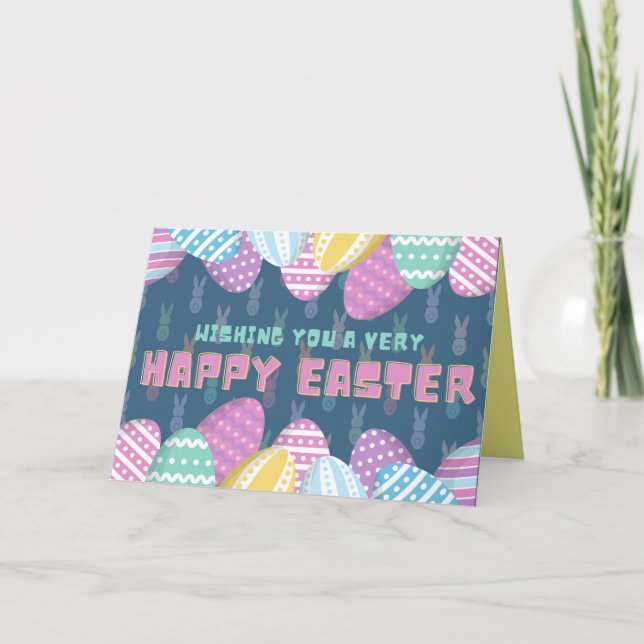 Fun Happy Easter Card (Front)