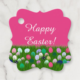 Fun Happy Easter! Eggs Gift Favour Tags