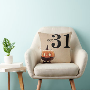 Fun Happy Halloween Cushion