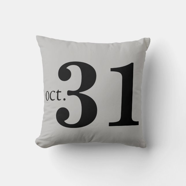 Fun Happy Halloween Cushion (Front)