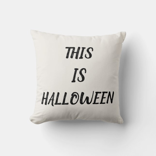 Fun Happy Halloween Cushion (Front)