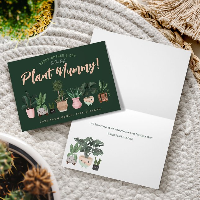 Fun Happy Mother's Day to the best Plant Mummy Card (Fun Happy Mother's Day to the best Plant Mummy Card)