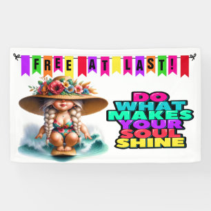 FUN HAPPY RETIREMENT  BANNER