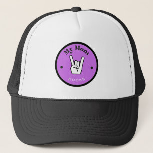 Fun! Hat- My Mum ROCKS! Trucker Hat