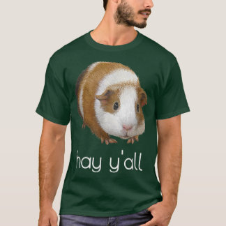 FUN HAY Y'ALL SUMMERTIME GUINEA PIG T SHIRT