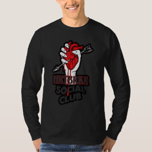 Fun Heart Broken Social Club Design On Valentine S T-Shirt