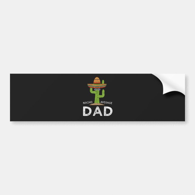 Fun Hilarious Dad Joke _ Funny Saying Dad Bumper Sticker (Front)