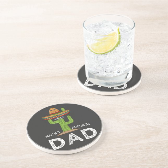 Fun Hilarious Dad Joke _ Funny Saying Dad Coaster (Side)